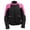 Fuchsia, variant on Milwaukee Leather Women's Be Cool Black/Fuchsia Textile Motorcycle Jacket w/ CE Armor - MPL22702 Small