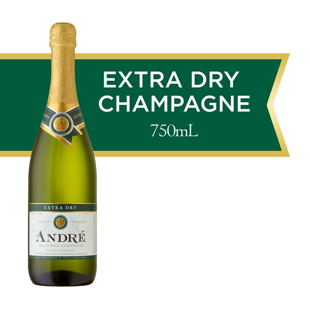 Andre Extra Dry Sparkling Wine, 750 mL