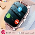 thumbnail image 2 of Reloj Inteligente Deportivo Para Hombres Y Mujeres, Correa De Cortesía, Conteo De Calorías, Frecuencia Cardíaca, Sueño, Presión Arterial, Monitoreo De Oxígeno En Sangre, Pasos Calóricos, Aviso De Info, 2 of 4