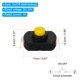 thumbnail image 2 of Interruptor de Botón de Auto-bloqueo Uxcell, 20 Pcs KAN23 Pin Doblado con Agujero On/Off Auto-bloqueo DC 30V 1A Micro Interruptor, Negro, 2 of 5