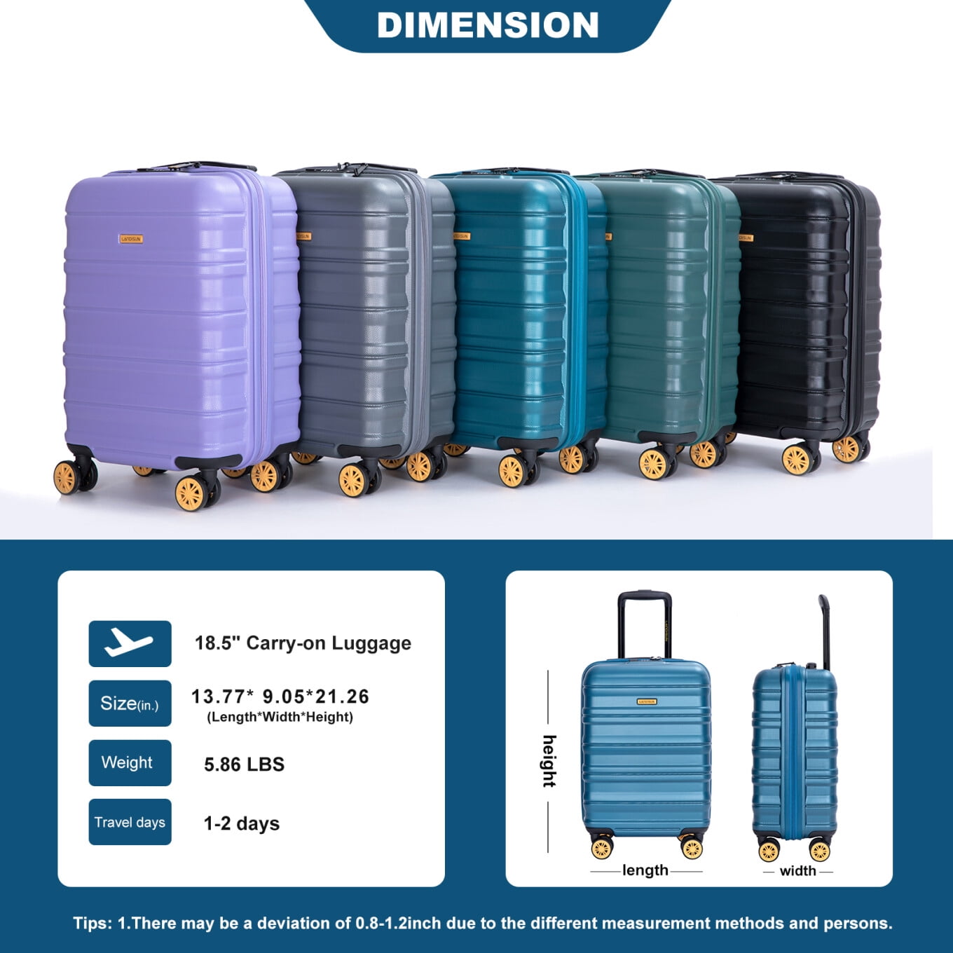 Spinner Suitcase Jessica Simpson Bottoms Up Luggage Jessica
