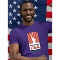 thumbnail image 2 of Independence Usa Emblem T-Shirt Men -Image by Shutterstock, Male 5X-Large, 2 of 4