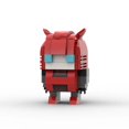 thumbnail image 1 of *Transform Auto Robot Brickheadz * Star scream jazz Prime DIY enlighten MOC block brick set Compatible With, 1 of 7