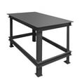 thumbnail image 2 of Durham HWBMT-366030-95 60 x 36 x 30 in. Steel Extra Heavy Duty Machine Table with 1 Shelves, Gray, 2 of 6