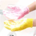 thumbnail image 4 of FAMTKT Exfoliating Gloves 2 PCS Exfoliating Shower Bath Scrub Gloves Exfoliator Glove for Body, Shower, Bath, Scrub and Spa Massage Dead Skin Cell Remover Bathroom Accessories, 4 of 4