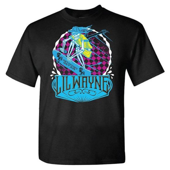 Lil Wayne T-Shirt en Coton pour Adulte Get Money