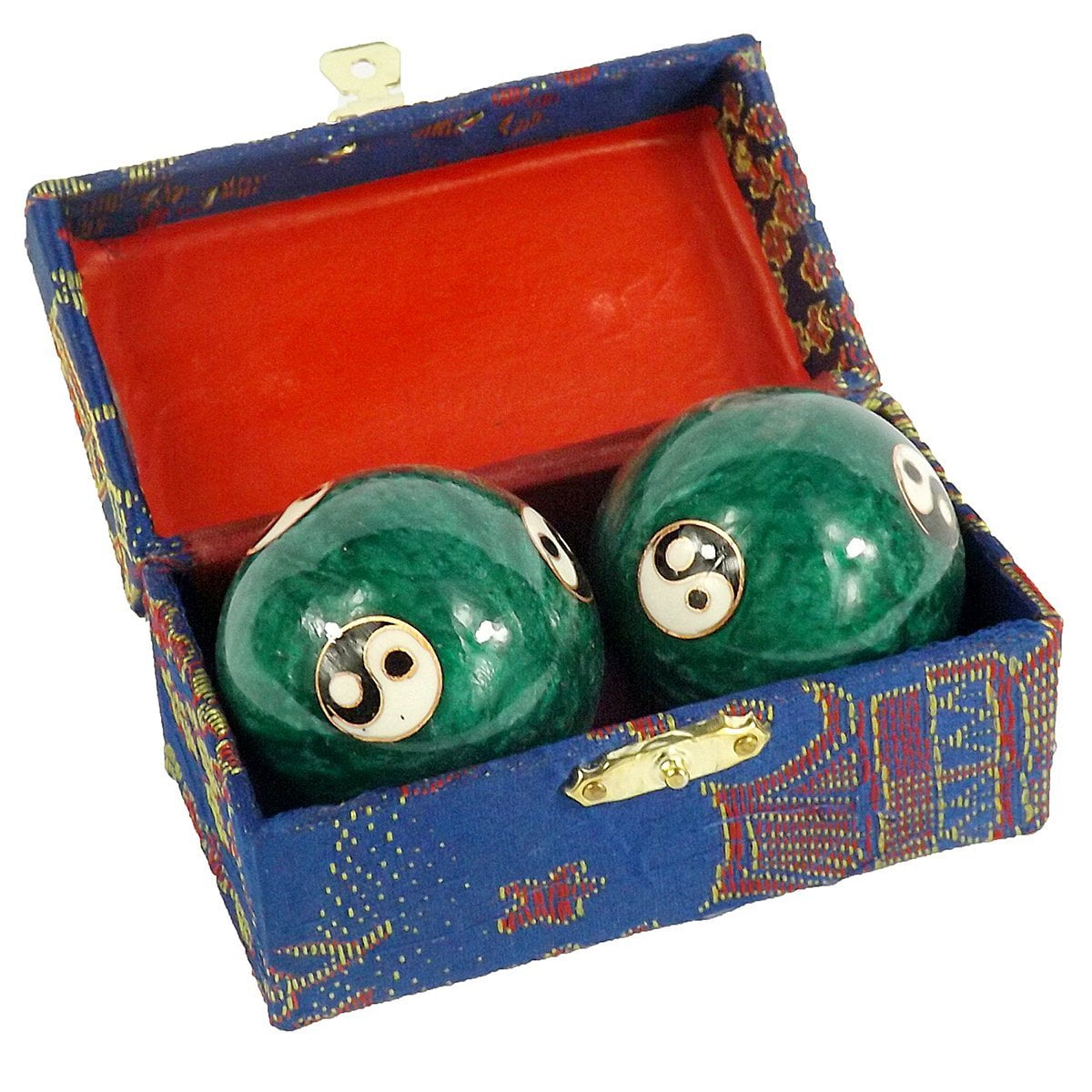 Baoding Health Balls Chinese Exercise Stress Balls Craft Collection(Yin
