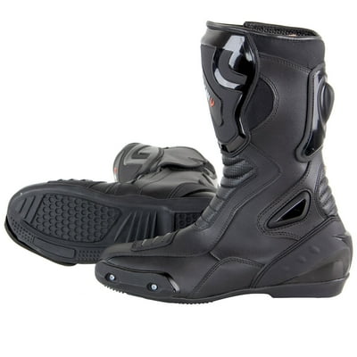 Vulcan V300 Motorcycle Sport Boots Black in Dominican Republic at DOP 14223 Rating 5