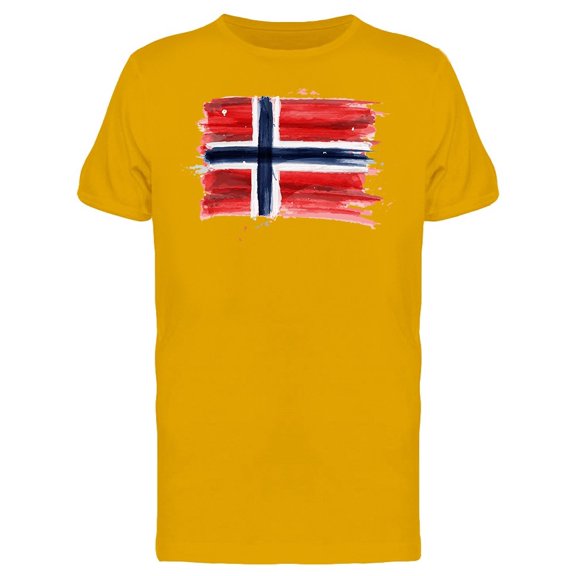 Brush Painting Of Norway Tee Men's -Image by Shutterstock