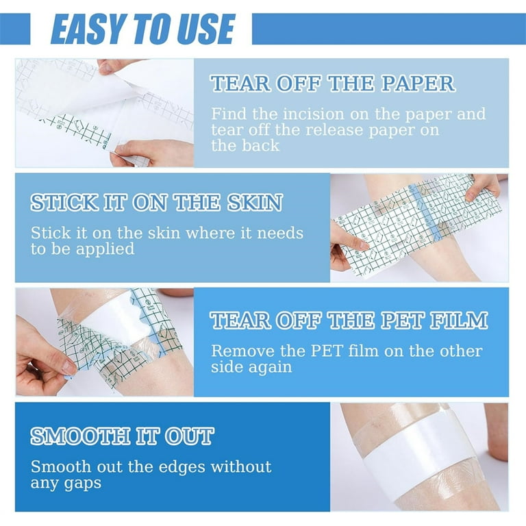 how long to keep dressing on after knee replacement Amazon.com: 10 Pcs Waterproof Knee Replacement Dressing