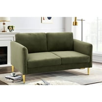 60.63 Wide upholstered loveseat