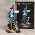 thumbnail image 2 of Detective Conan Kudou Shinichi Conan Edogawa Mouri Ran Haibara Ai Anime estatua decoración colección figurita modelo de juguete Gao Jinjia LED, 2 of 2