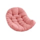 thumbnail image 1 of Cojín colgante para silla de huevo, suave, para patio, hamaca, columpio Rosa, 1 of 9