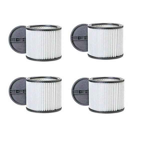 90304, 9030400, 90304-00, SV-90304, 88-2340-02 Wet/Dry Cartridge (4 Filter) Replacement Part For Shop Vac Model 86L550