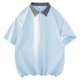 thumbnail image 1 of Camiseta de Manga Corta de Cuello Redondo de Color Sólido para Hombre, Blusa de Moda Casual Suelta para la Primavera Y el Verano, 1 of 6