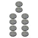 thumbnail image 1 of Kenally 2 piezas de plástico de PVC para automoción, portabotellas, alfombrilla Circular, impermeable, reutilizable, almohadilla antideslizante, Weiß 5piezas Kenally CBP251623, 1 of 4