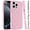 Pink - Hearts, variant on For Apple iPhone 16 Pro (6.3") Eco Friendly Bio-Degradable Design Hybrid Cases Slim Fit Soft TPU Drop Protection Rubber printed Cover, XPM Phone Case [White - Enjoy Little Things]
