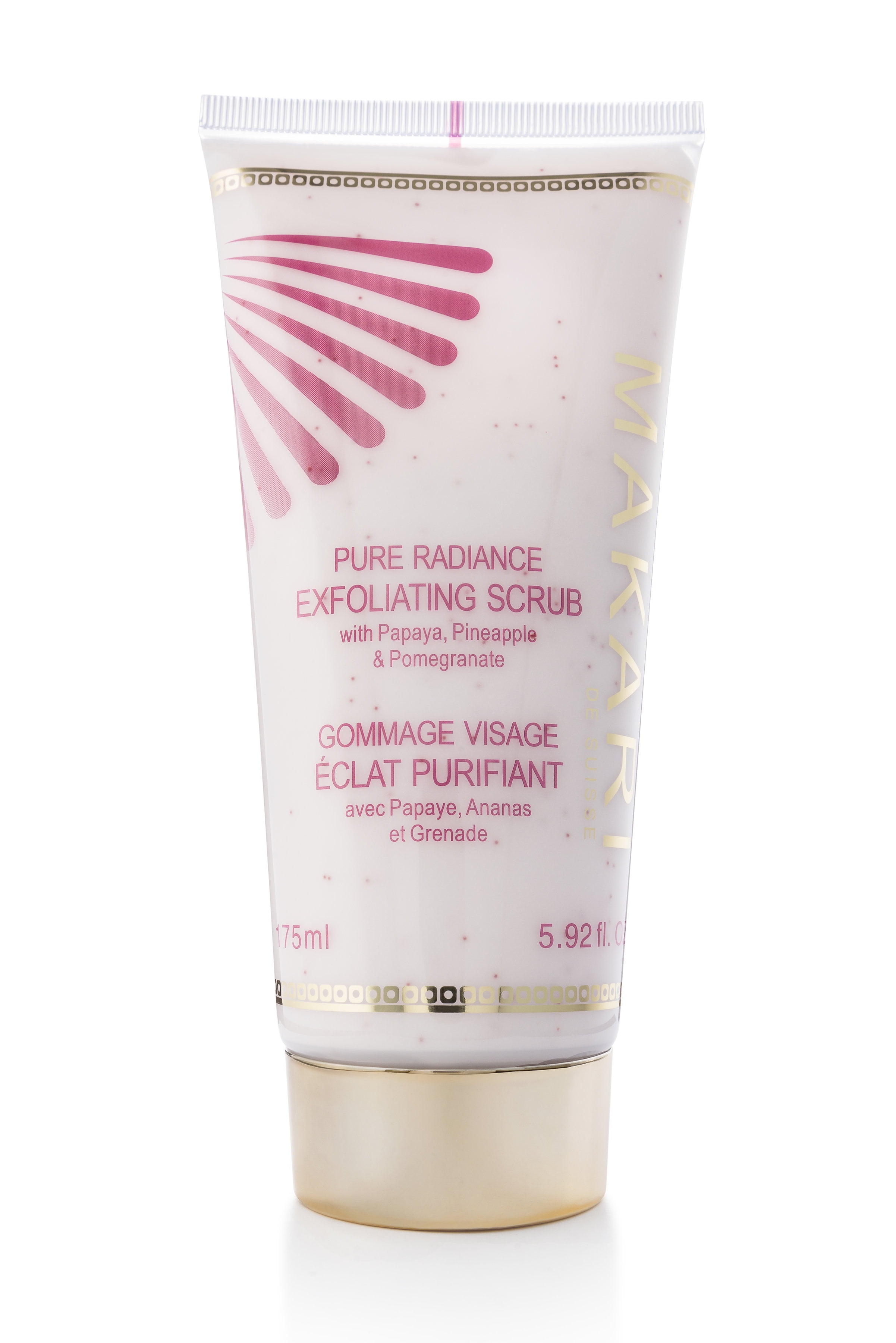 Makari Pure Radiance Exfoliating Scrub Cream 5.92 oz. Cleansing