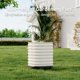 thumbnail image 2 of Garvee jardinera con ruedas y depósito de autoriego, cama de cultivo de acero galvanizado con ruedas con freno para uso interior o exterior, 2 of 7