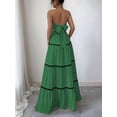 thumbnail image 3 of Jaimenalin Women'S Crop Top Maxi Skirts Set 2 Piece Outfit Dress Green M, 3 of 5