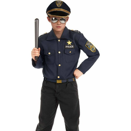 Rubies Police Kit Boys Halloween Costume
