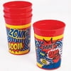 Superhero Plastic Cups (4)