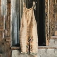 thumbnail image 1 of Mefallenssiah Women Printed Summer Sleeveless Pockets Backless Loose Long Playsuits Rompers Jumpsuit, 1 of 5