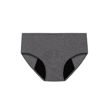 

Paille Women High Elastic Soft Underpants Cotton Sleep Panties Seamless Daily Briefs Underwear Grey L