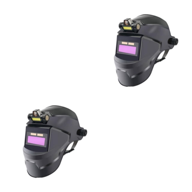 Langgg Dimming Welding Masks Unmatched for Protection And Comfort View Welding Helmet Welder Mask Safe 2+light+10protectors 2Set