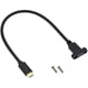 thumbnail image 1 of wonima11 USB Type C 3.1Panel Mount Adapter Cable USB-C 3.1 Gen2 10Gbps Male to USB C Female Panel Mount Screw Cable,Supports Charging,Data,Audio,Video Cable for Laptop,Tablet,Mobile Phone(0.3M/1ft), 1 of 1