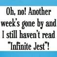 thumbnail image 3 of CafePress - Read Infinite Jest Women's Dark T Shirt - Women's Traditional Fit Dark T-Shirt, 3 of 4