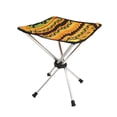 thumbnail image 3 of Taburete de campamento plegable taburete de pie práctico asiento de reposapiés de pie ultraligero portátil para caminata de caminata Barbacoa Barbacoa Naranja, 3 of 8