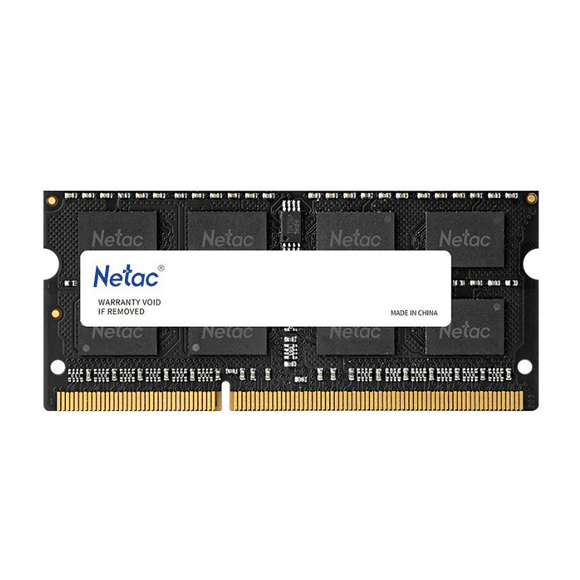Nouveau Netac 4GB DDR3 Ram 1600MHz Ordinateur Portable Mémoire Ram 1.35V PC3-12800 204-Pin So-Dim