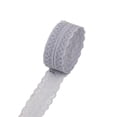 thumbnail image 1 of Billuyoard Cinta de borde de encaje beige blanco - Cinta decorativa de moda y duradera Cinta de regalo artesanal Tela de costura y artesanía gris claro, 1 of 6