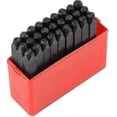thumbnail image 3 of Set Of 3mm Letter And Number Punches Set Carbon Steel Stamp For, Leather, Wood, Jewelry.(alphabet), 3 of 4
