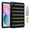 Black, variant on Case Designed for Samsung Galaxy Tab S6 Lite 10.4" 2024 / 2022 / 2020, Stylish Down Jacket Desigh Soft TPU Shockproof Protective Lightweight Tablet Case Cover for Girls Women, Black