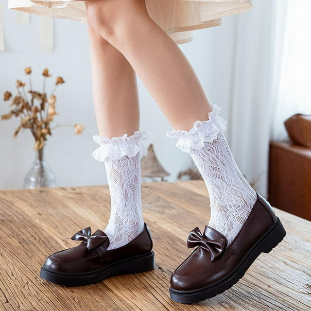 Calcetines de Encaje Soledad Tobilleros para Mujer