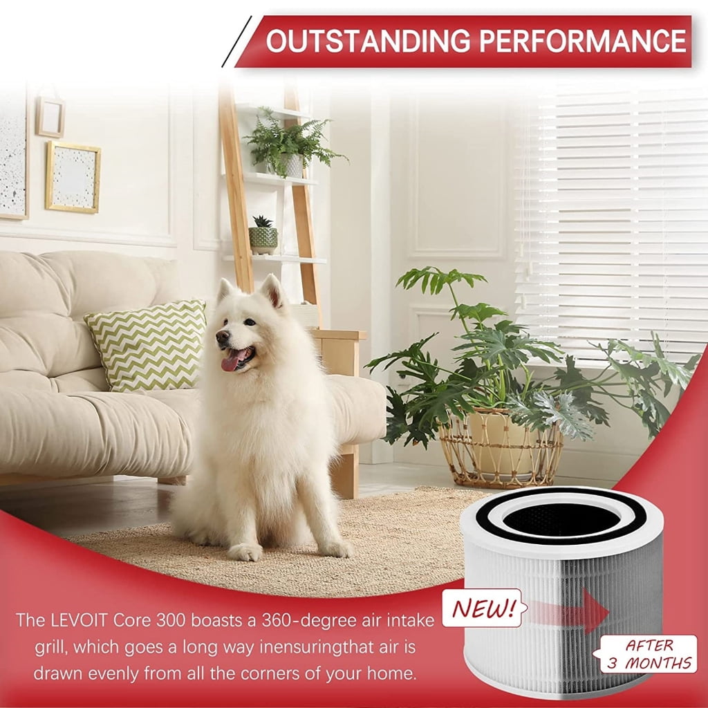 2 PCS Plastic Air Cleaners Filter Part Air Purifier Filter Plastic Air Cleaners HEPA Filter Accessories for Core 300RAC