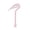 Pink, variant on Hidden Blade Stainless Steel Pet Dematting Comb for Dogs and Cats, Detangling Tool for Matted Fur, Ergonomic Hook for Long Hair(4.33*2.16in,Black)