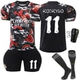 thumbnail image 1 of Maillot de Football pour Enfants Garçons Filles VINI JR.7# BELLINGHAM 5# RODRYGO 11# MODRIC 10#, 1 of 2
