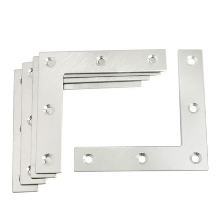 

5 Pcs 80mm x 80mm L Shaped 90 Degree Angle Bracket 0.8mm Thickness
