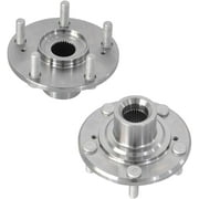 IRONTEK 44600-TA0-A00x2 Front Left/Right Wheel Hub and Bearing Assembly (5 Lug W/ABS) FIT 2008-2012 for Honda Accord;