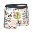 thumbnail image 3 of Naloa Spring Hand Drawn Flowers Birds Print Mens Underwear - Boxers for Men, Classic Briefs for Men, 3 of 9