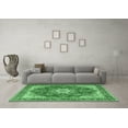 thumbnail image 3 of Ahgly Company Indoor Rectangle Persian Emerald Green Traditional Area Rugs, 7' x 10', 3 of 4