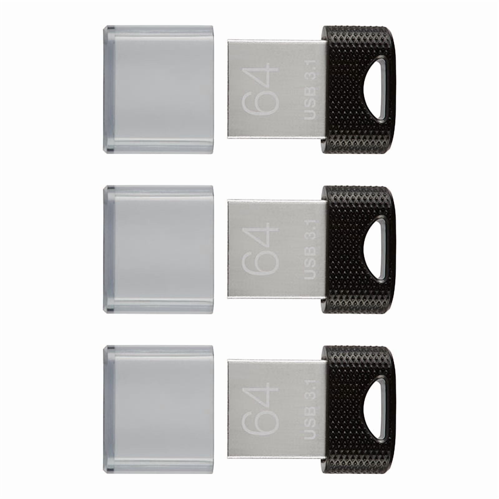 PNY 64GB Elite-X Fit USB 3.1 Flash Drive​ 3-Pack