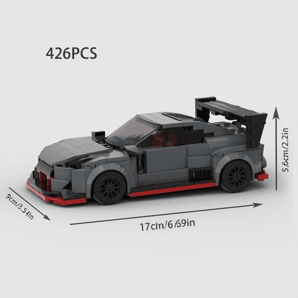 Nissan Gtr R35 Sports Car Compatible With Lego Cars Building Block Brick Toy 426 Pieces
