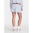 thumbnail image 3 of No Boundaries Pride Embroidered Star Fleece Shorts, 2'' Inseam, Women's XXS-XXL, 3 of 5