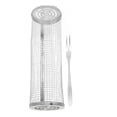 thumbnail image 2 of Panier de Barbecue Roulant, Panier Rond en Acier Inoxydable pour Rôtissoire à Tumble, Panier de Gril BBQ Portable, Panier de Gril Roulant BBQ pour Légumes, Viande, Steak, Crevettes, Côtelettes, Poussin, 2 of 8