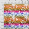 thumbnail image 2 of oneOone Cotton Silk Orange Fabric Abstract Sewing Material Print Fabric By The Yard 42 Inch Wide, 2 of 5