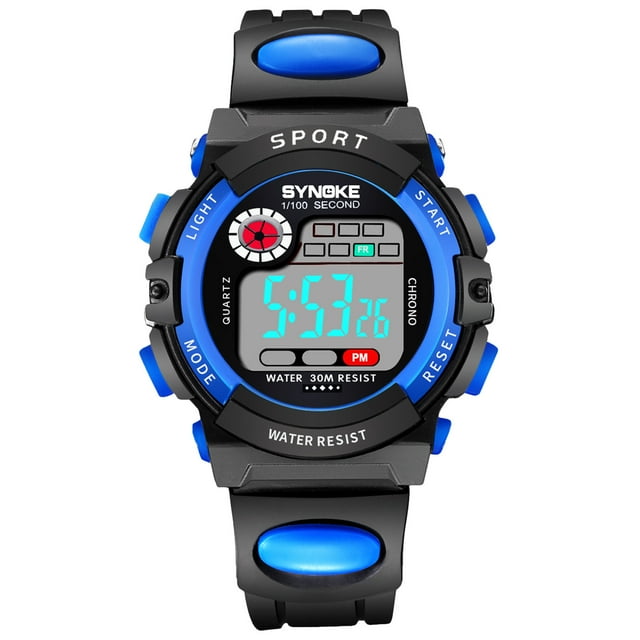 ICQOVD Children's Sports Watch Sports Leisure Quartz Silicon Luminous
